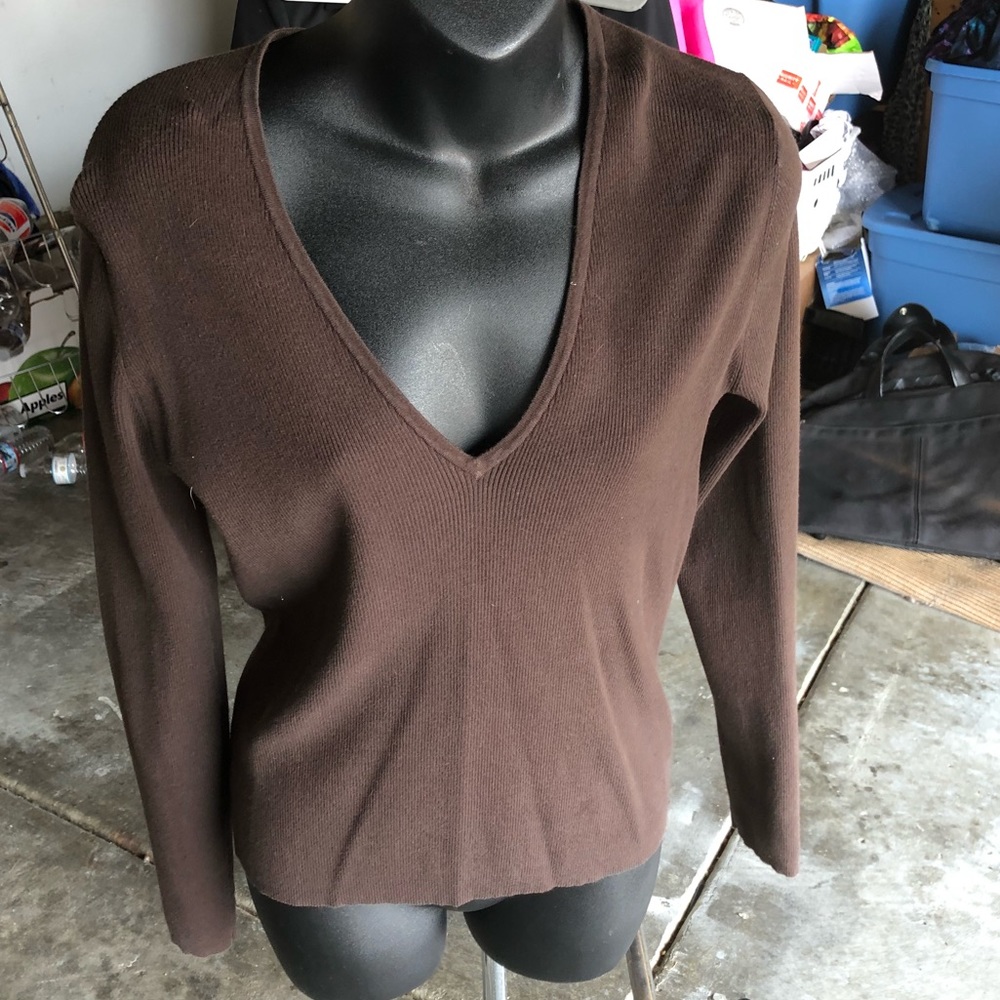 Michael Kors brown light weight sweater - blouse